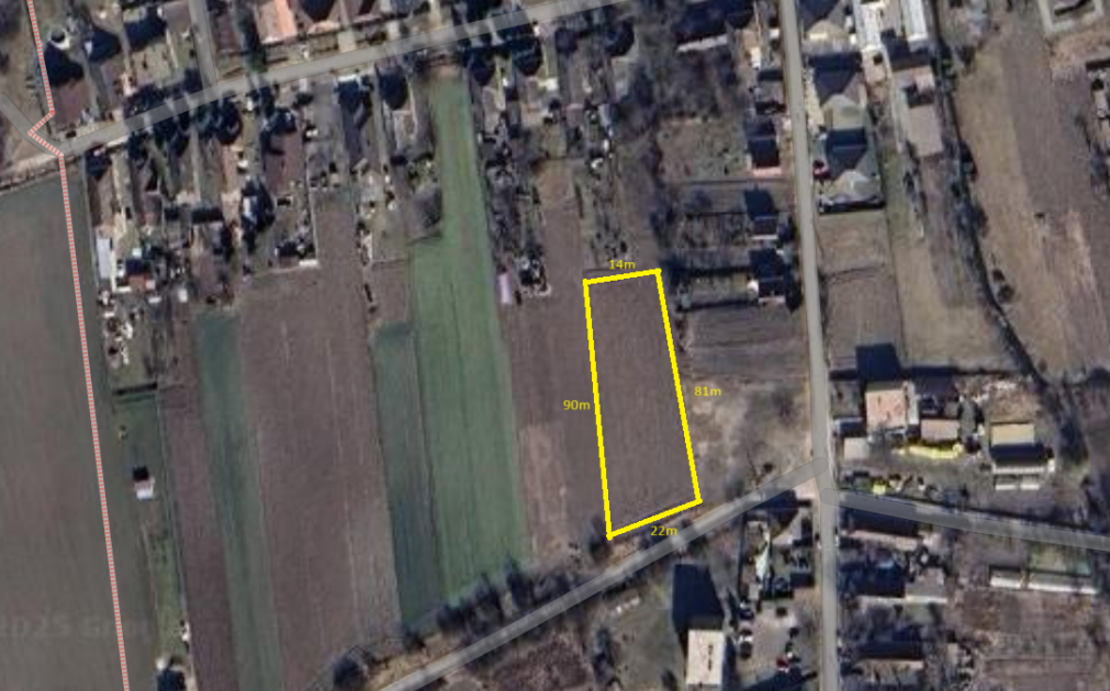 Rozsiahly rovinatý pozemok Perín-Chym, časť  Gomboš