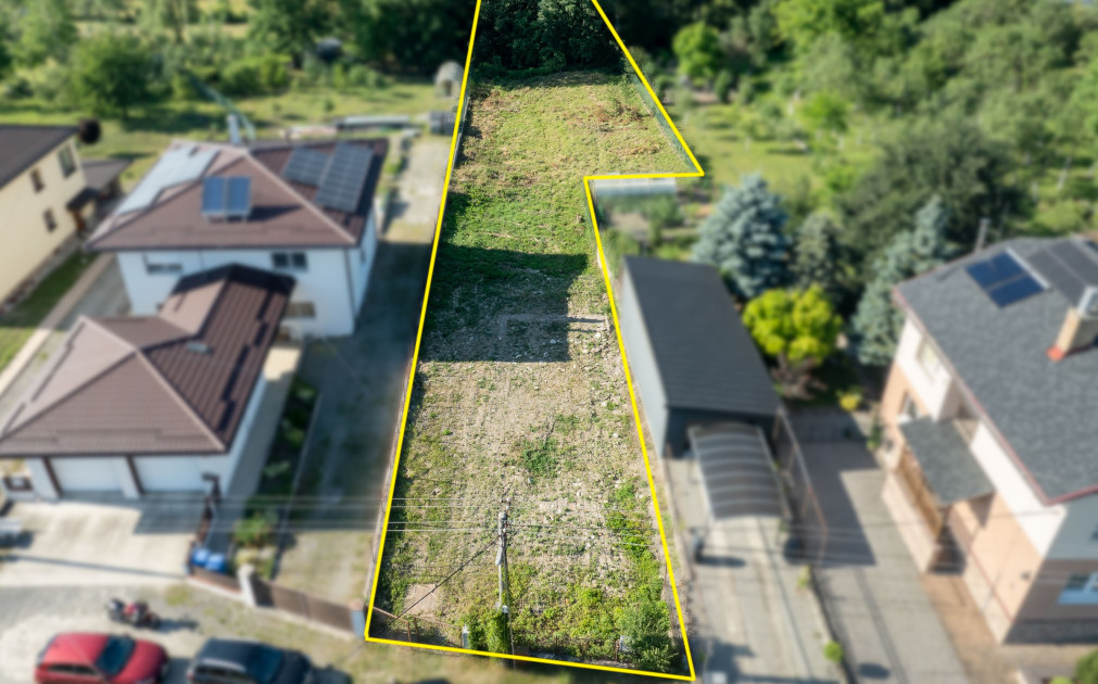 EXKLUZÍVNY STAVEBNÝ POZEMOK 1 461 m² V RUSKOVE