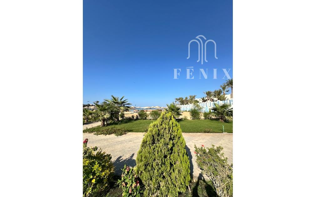 1-izbový, zariadený apartmán s výhľadom na more v Scandic Resort Hurghada