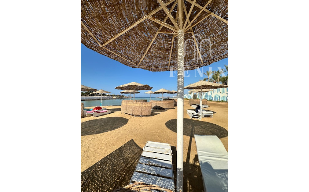 1-izbový, zariadený apartmán s výhľadom na more v Scandic Resort Hurghada