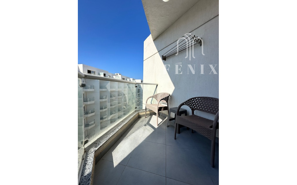 Zariadený 1-izbový apartmán s výhľadom na more v Scandic Resort Hurghada