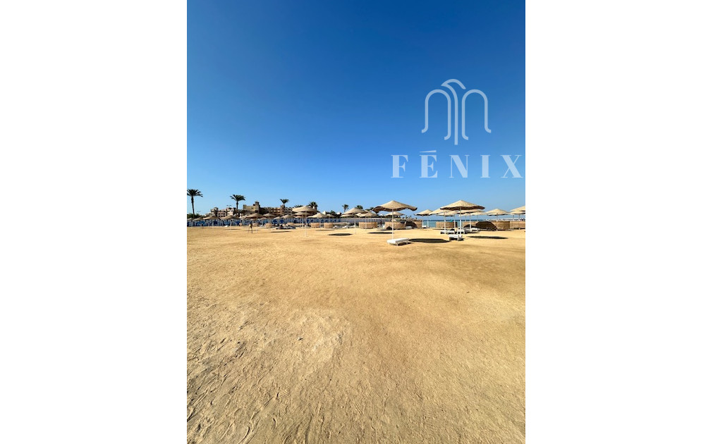 Zariadený 1-izbový apartmán s výhľadom na more v Scandic Resort Hurghada