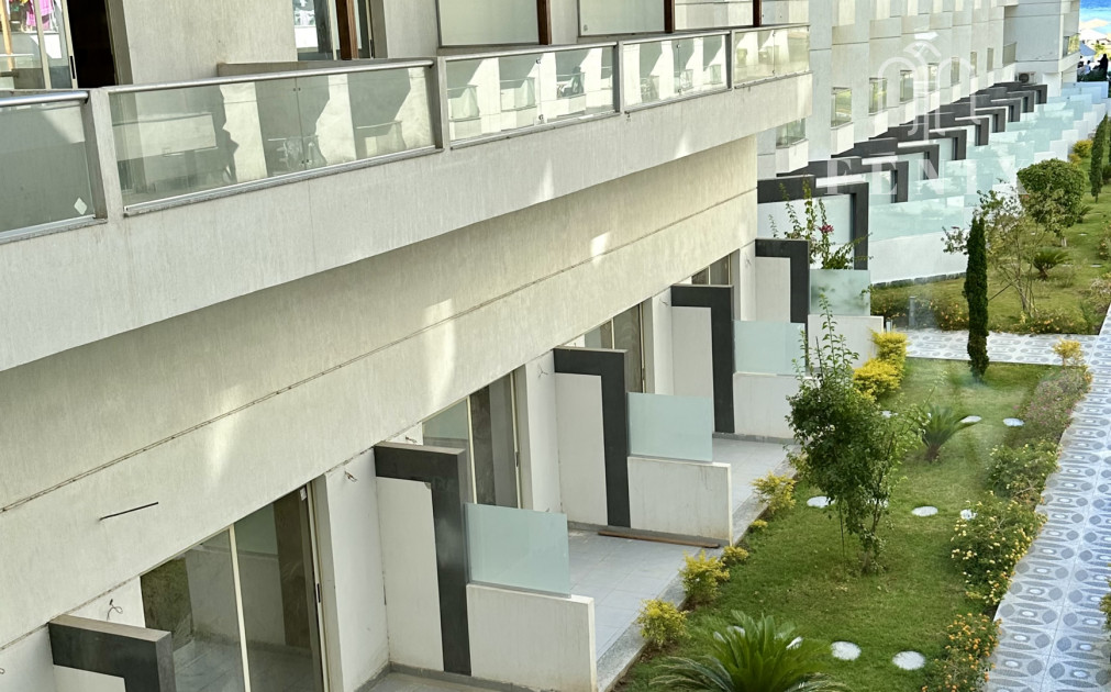 1-izbový, zariadený apartmán s výhľadom na more v Scandic Resort Hurghada