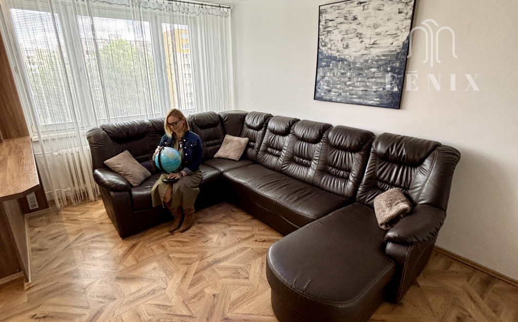 Humenská ulica, 3 izbový byt 55m2 + loggia