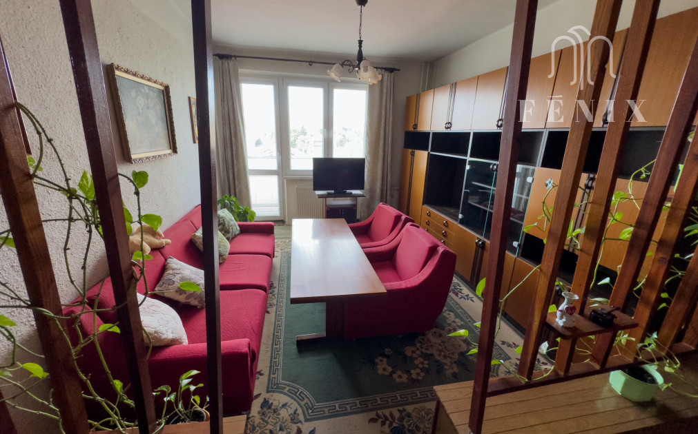 Tehlový 2-izbový byt pri centre, Mudroňova, 55 m² s balkónom