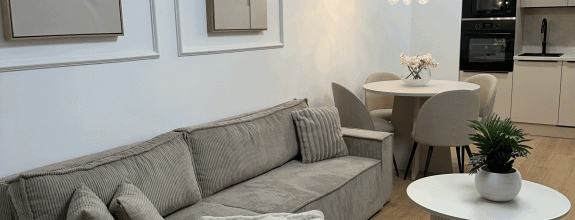 Prenájom 2 izbový byt, 55m2+parkovacie miesto, Novostavba Popradská, Košice