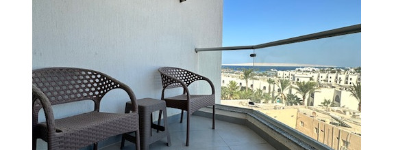 Zariadený apartmán – štúdio v Scandic Resort Hurghada